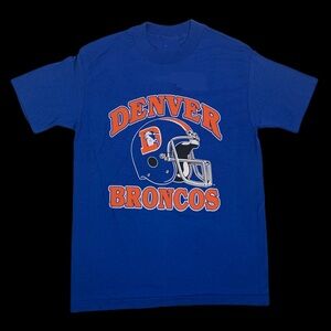 Vintage Denver Broncos Trench T-Shirt